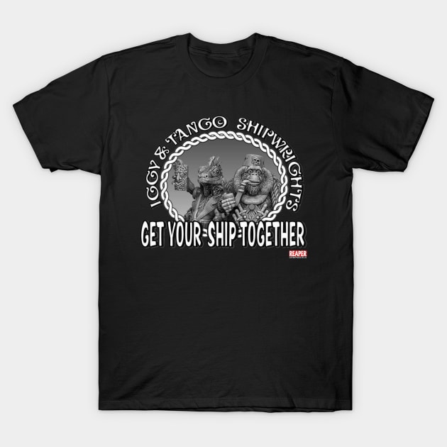 Iggy and Tango, Shipwrights T-Shirt by ReaperMini